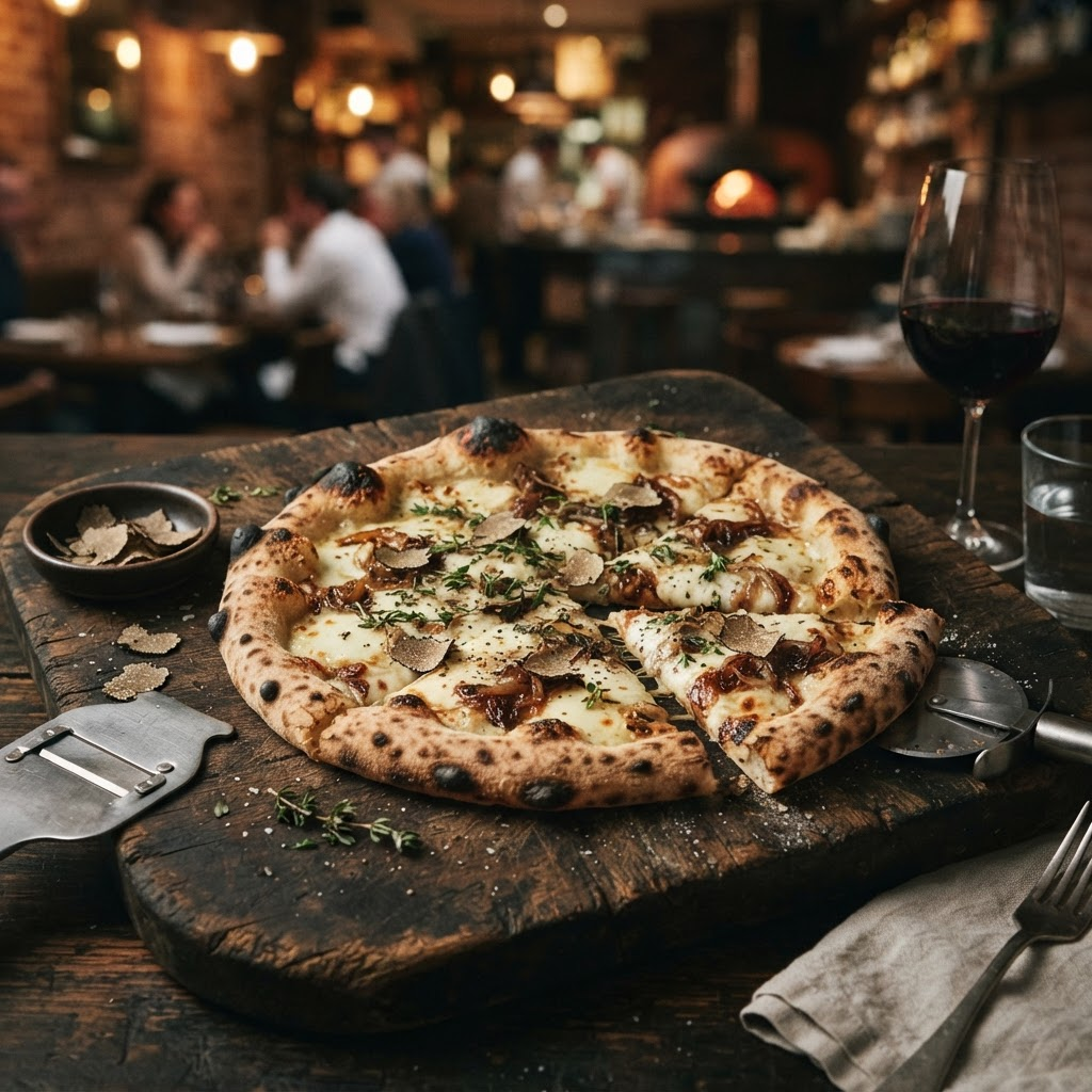 Truffle & Kaşar Pizza